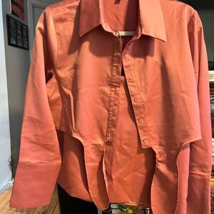 Fashion Nova Shirt & Minnie skirt set